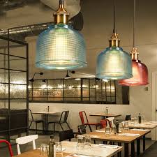 Glass Cylinder Pendant Shade For Bar