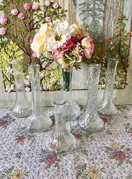 6 Vases Glass Vases Decor Vases For