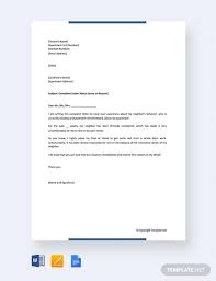 14 complaint letter to landlord
