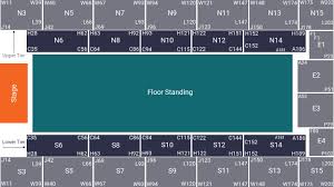 wembley arena seating map floor