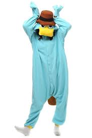 Platypus Onesie Costume For Adults And Teenagers