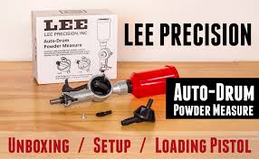 Lee Auto Drum Powder Measure From Unboxing To Loading