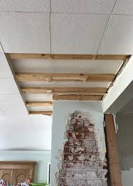 farmhouse ceiling removing ceiling tiles
