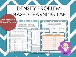 Stem Density Problem Based Learning Lab With Modified Charts