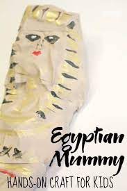 egyptian mummy craft for kids