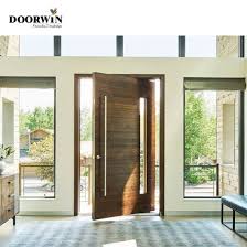 Double Glazed Exterior Wood Doors