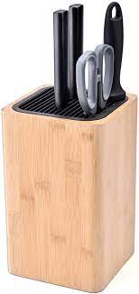 deluxe universal knife block with slots