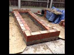 how to build a brick raised bed and