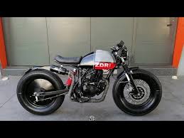 modified honda 150 cc into caferacer by