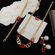 gg cc designer necklace set fashion