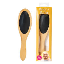 Bald Men's Hairbrush - Main Polishing Brush - Baldy's Buffer - Geeektech.com