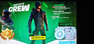 Fortnite chapter 2 season 5. Is There An Issue With Fortnite Crew Got Charged And Don T Have The Vbucks But Have The Green Arrow Costume Fortnitebr