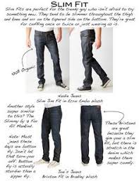 Mens Jeans Fitting Guide