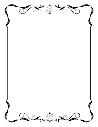 Frame microsoft word templates are ready to use and print. Antique Frame Border Png Word Frame Template Antique Border Png C 299442 Png Images Pngio