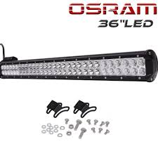 Dot 36 Inch Led Light Bar On Canopy Roof Rack Brush Bar Grill Guard Roll Bar Push Bumper W 4in Pods Cube Fog Lights For Jeep Grand Cherokee Chevy Toyota Tacoma Tractor