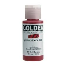 Golden Fluid Acrylic Colours 30ml Bottles