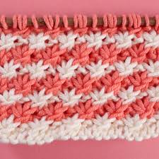 Free baby blanket knitting patterns. Daisy Stitch Knitting Brioche Pattern Studio Knit
