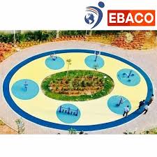 wetpour rubber flooring for kids play