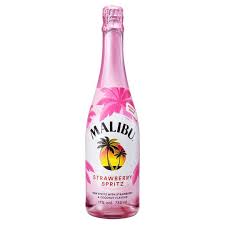 As of 2017 the malibu brand is owned by pernod ricard. Malibu Rum Strawberry Spritz 75cl Tesco Groceries