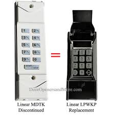 linear mega code mdtk wireless keypad