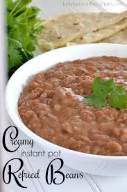 instant pot refried beans creamy and