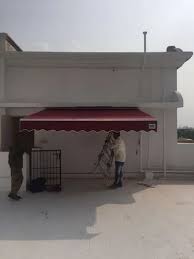 kent green retractable awning for