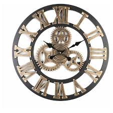 Giant Moving Gears Wall Clock 30cm