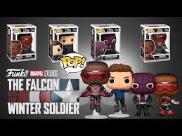 Wanda and vision are in the fabulous 50's, and this black and white look hits the nail on the head. Falcon The Winter Soldier Funko Pop Checklist Todos Los Pops Youtube