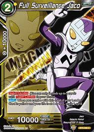 To the public on earth, jaco was initially known as mask man (a name which he personally detested). Full Surveillance Jaco Bt5 088 Pr Dragon Ball Super Bandai Singles Dragon Ball Super Expansion Set Magnificent Collection Forsaken Warrior Wild Things Games