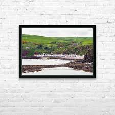 Pennan Fishing Village In Scotland