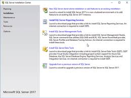 installing sql server 2017 express