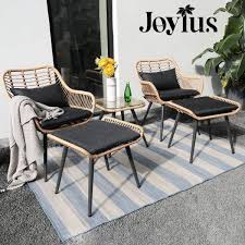 Joylus 5 Piece Outdoor Patio Furniture