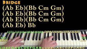 A M One Direction Piano Lesson Chord Chart