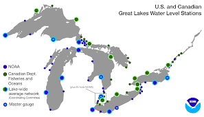 Water Levels Noaa Great Lakes Environmental Research Laboratory