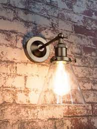 Industrial Antique Wall Light With