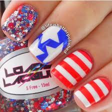 But since this nail design requires precision, asking a friend's assistance should prove helpful. 23 Fun Ideas For Patriotic 4th Of July Nails Be Modish