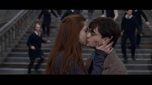 harry ginny kiss harry potter and