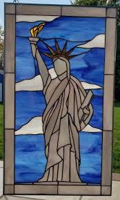 Stained Glass Rv Door Window Lady