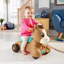 fisher walk bounce and ride pony