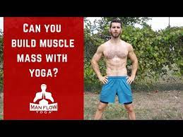 can you build muscle m with yoga