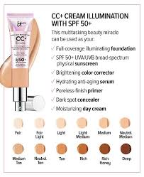 Cc Cream Illumination With Spf 50 By It Cosmetics