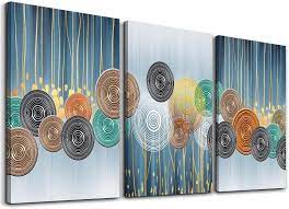 Abstract Canvas Wall Art For Living