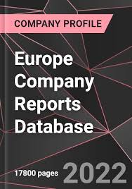 europe company reports database