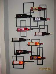 Mid Century Wall Mount Wine Rack 10