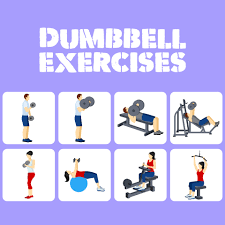 dumbbell workout poster 10 free pdf