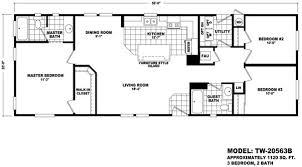 Floor Plan 20563b 20 Wide Homes