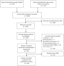 Flow Diagram Literature Search Adverse Effects Of Breast