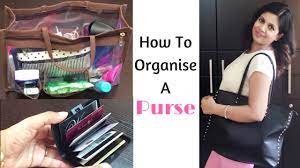 your purse handbag organization