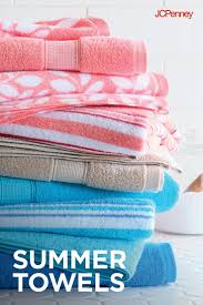 Jcpenney holiday challenge tv spot, 'jackets, jewelry & towels' song by sia. Give Your Bath A Wash Of Color Floral Bath Towels Towel Soft Towels