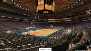 Madison Square Garden Seating Chart Section 114 View
